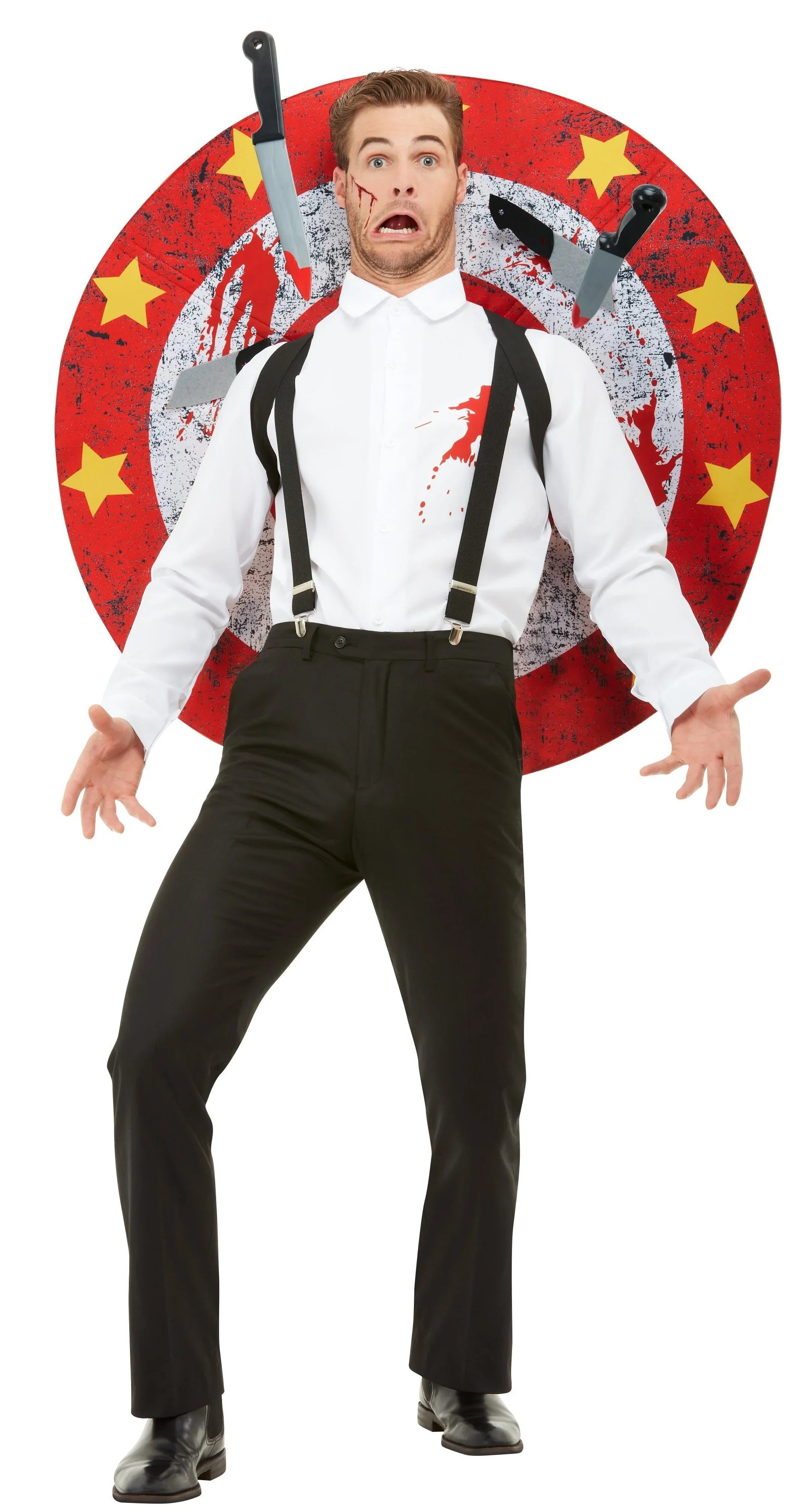 Disfraz de Lanzador de Cuchillos para Hombre Circo Smiffys